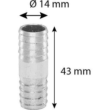 Hadicová spojka Hadicová spojka ø 14 mm