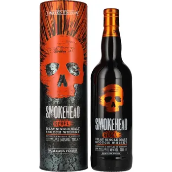 Whisky Smokehead Rum Rebel 46% 0,7 l (tuba)