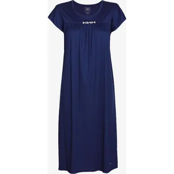 Dámská noční košile TREAT WEAR DÁMSKÁ NOČNÍ KOŠILE - SILKY: Indigo XL