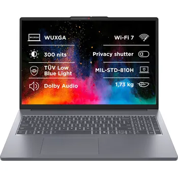 Notebook Lenovo IdeaPad Slim 3 16ARP10 Ryzen 5 7533HS/16GB/SSD 512GB/16"/WUXGA/IPS/60Hz/300nitů/65W/WIN11 Home/šedá
