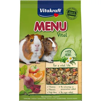Krmivo pro hlodavce Vitakraft menu Vital pro morčata 2 × 3 kg