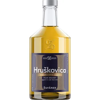 Likér Hruškovica z dubového sudu Žufánek 0,5 l
