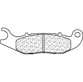 Brzda pro motocykl CL BRAKES brzdové destičky 1279 XBK5