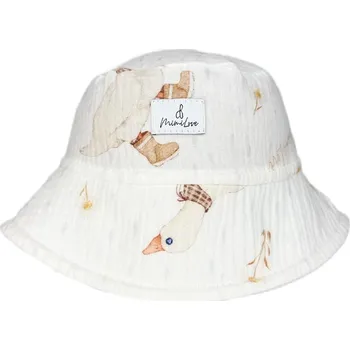 Klobouk Mimilove Mušelínový klobouček vel. 7-11 let Husičky