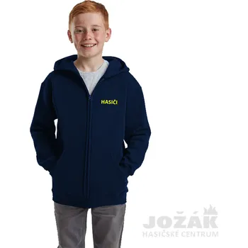 Chlapecká mikina Dětská mikina HASIČI 116 Ne Námořní modrá