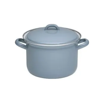 Hrnec Smaltovaný hrnec s poklicí - 1,5 l - různé barvy