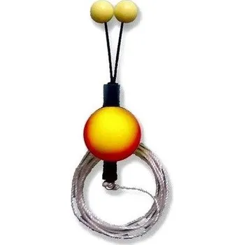 Signalizátor záběru BUBENÍK - Polystyrenové číhátko odpadávací žluto-červené 35 mm