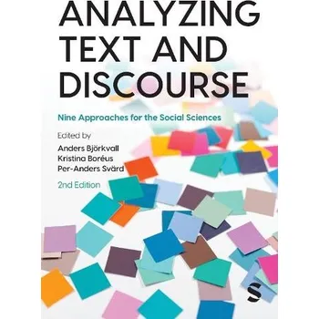 Cizojazyčná kniha Analyzing Text and Discourse - Bjorkvall, Anders a Boreus, Kristina a Svard, Per-Anders