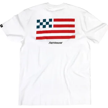 Fasthouse Liberty Tee White Velikost: M