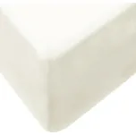 Prostěradlo 4sleep jersey s gumičkou 180/200 smetanová