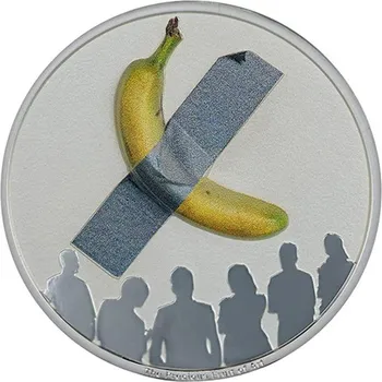 Sběratelství Stříbrná mince 2 Oz Vzácný plod umění