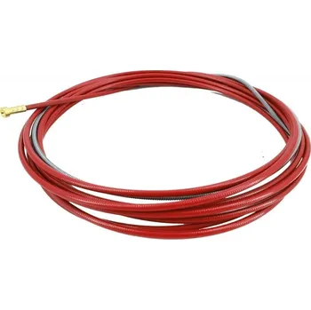 Příslušenství ke svářečce bowden 1,0-1,2 2,0x4,5 4m červený
