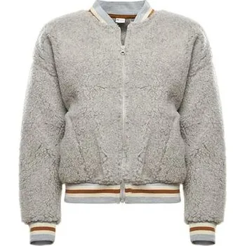 Pánský bomber Vlnka Vlněná bunda bomber šedá velikost oblečení L/XL