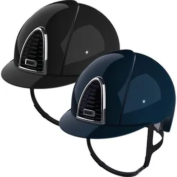 Jezdecká přilba Jezdecká ochranná helma KEP Cromo 2.0 Shine/Shine peak
