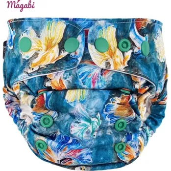 Plenkové kalhoty Magabi PUL SIO Comfort cover OS (5-15 kg) - Aquarium PAT