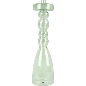 Svícen Svícen Pawn glass XL zelený 39cm Present Time (Barva-zelená)