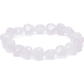 Náramek Milujeme Kameny Růženín - náramek srdce NSK1183 504031