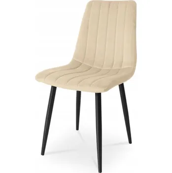 Jídelní židle TRENDIE Sametová židle Verona béžová