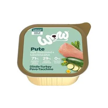 Krmivo pro psa WOW Krocan s cuketou Adult paštika 150g