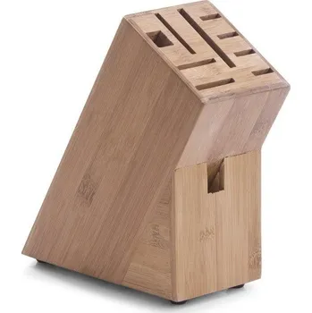 Zeller Bambusové nože stojan, nůž blok - 22x22x9cm