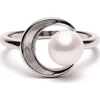 Prsten Milujeme Kameny Perla bílá - přívěsek 502600