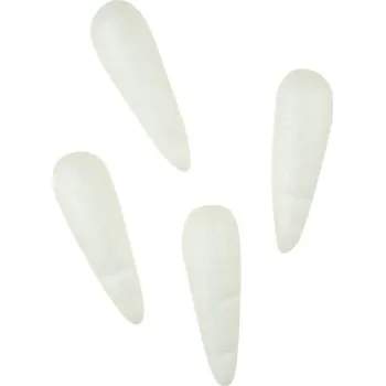 Výtvárné potřeby Dílky z polystyrenu mrkve 8 cm, 4 ks v sáčku 6719