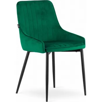 Jídelní židle TRENDIE Sametová židle Berlin zelená