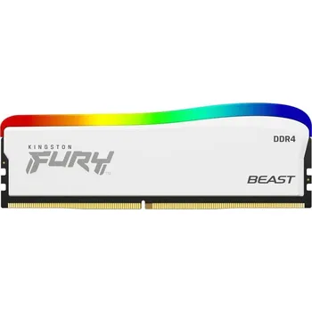 KINGSTON FURY Beast RGB 16GB DDR4 3600MT/s / CL18 / DIMM / Bílá