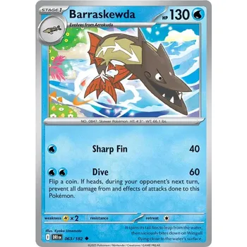 Sběratelská karetní hra Barraskewda 063/182 - Destined Rivals Typ karty: Non-Holo