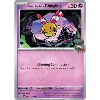 Sběratelská karetní hra Team Rocket's Chingling 085/182 - Destined Rivals Typ karty: Non-Holo