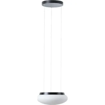OSMONT ARA71373 ARAKIS LE2 závěsné skleněné svítidlo černá / bílá IP40 3000/4000 K 18W LED