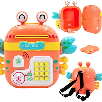 Pokladnička Woopie WOOPIE Elektronická pokladnička Crab Slogan Batoh Orange