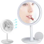 Paradox Kosmetické zrcátko s ventilátorem ICE / Bílá