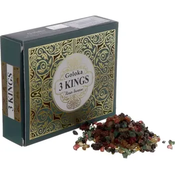 Vonná tyčinka Vonná pryskyřice Goloka Tři Králové, 30g (Pro vykuřování... pryskyřice Tři Králové)