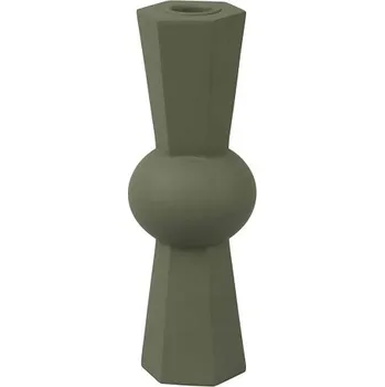 Svícen Svícen Geo Count polyresin džunglově zelený 20cm Present Time (Barva-zelená)