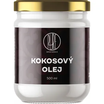 Rostlinný olej BrainMax Pure Coconut Cream, Kokosový olej BIO, 500 g