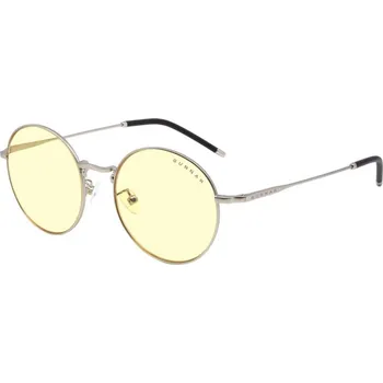 Monitor GUNNAR kancelářske/herní brýle ELLIPSE SILVER * jantárová skla * BLF 65 * GUNNAR focus