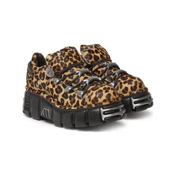 Dámská obuv Sneakersy NEW ROCK M-120N-C71 Hnědá 38