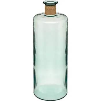 Váza Atmosphera váza z recyklovaného skla, 75 cm, zelená