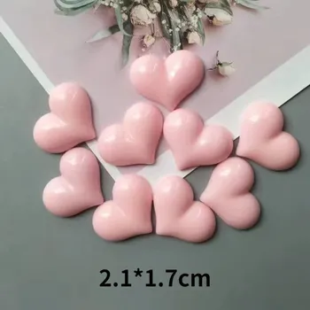 Dekorativní magnet Srdcové magnety na lednici | dekorace magnety - 10ks růžové A-200002984