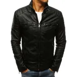 Pánská černá koženková bunda Bolan TX3265 91038 Velikost: M