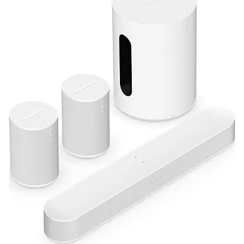 Domácí kino Sonos BEAM bílý + Sonos Sub Mini + 2x Sonos Era 100