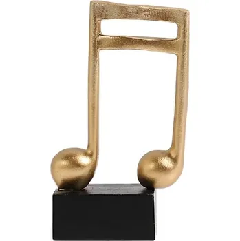 Soška hudební noty | hudební dekorace, socha do bytu - C