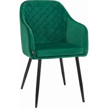 Sametová židle Moscow zelená