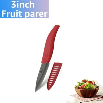 Kuchyňský nůž Keramický nůž pro kuchyň | kuchyňské pomůcky - 3 palce červená