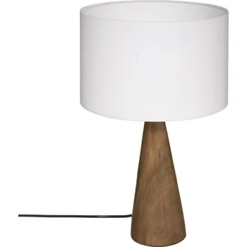 Stojací lampa Atmosphera Noční lampa, bílé stínění, Ø 28 x 46 cm