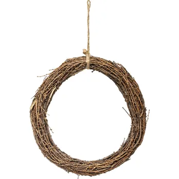 Vánoční dekorace Fééric Lights and Christmas Vánoční věnec, borovice, Ø 26 cm