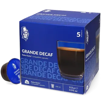 Káva Kaffekapslen | Grande Bez Kofeinu - Počet kapslí pro Dolce Gusto: 16