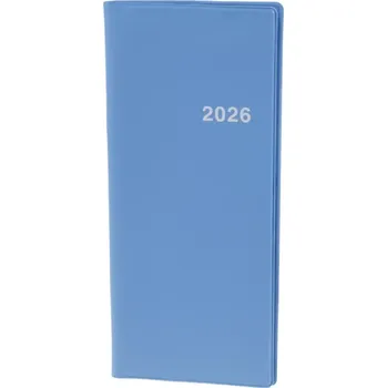 Zápisník Plánovací záznamník 718 měsíční PVC bledě modré