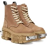 Kotníková obuv NEW ROCK M-WALL083C-C18 Hnědá 38